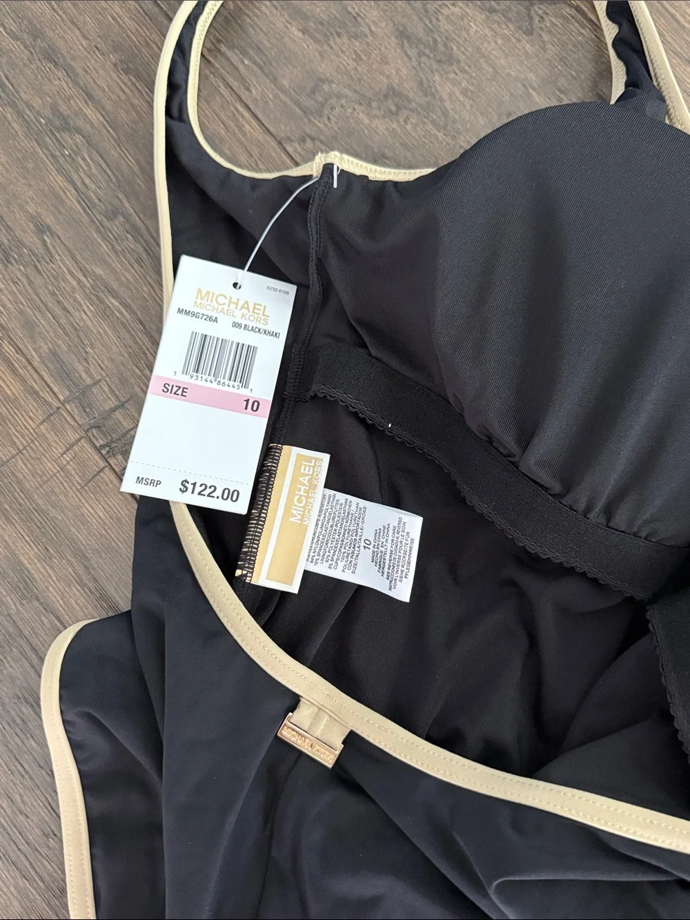 NWT Michael Kors One Piece Swimsuit 10